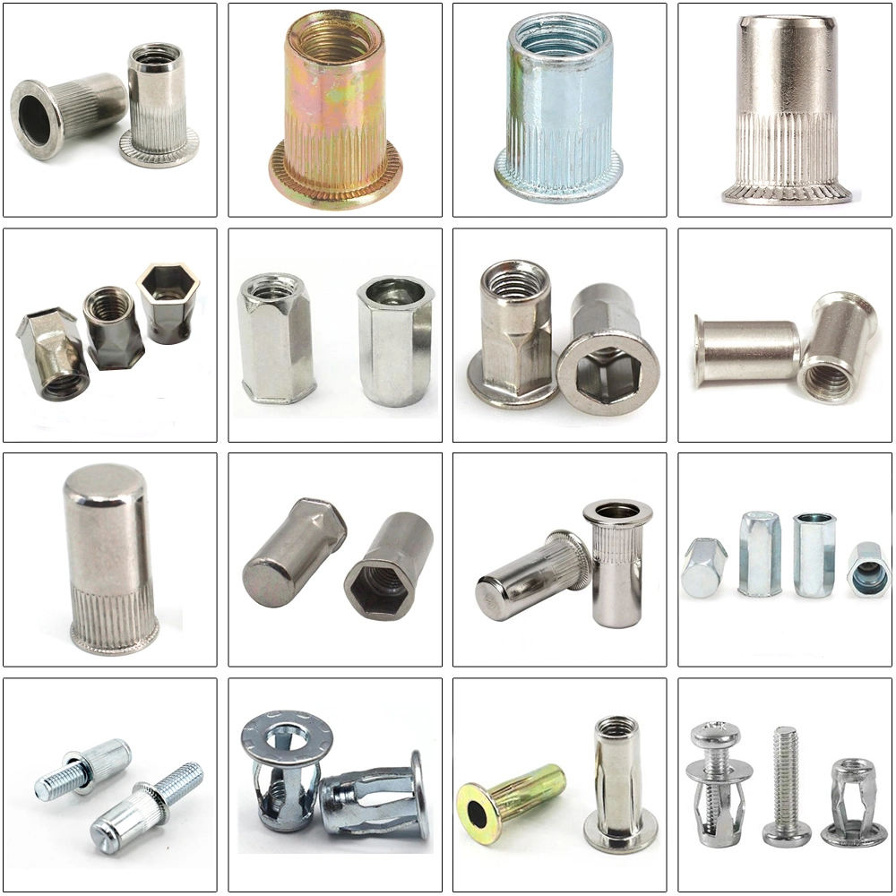 Rivnut Carbon Steel Nutsert Rivnut Rivet Nut Insert Nut with Knurled Body