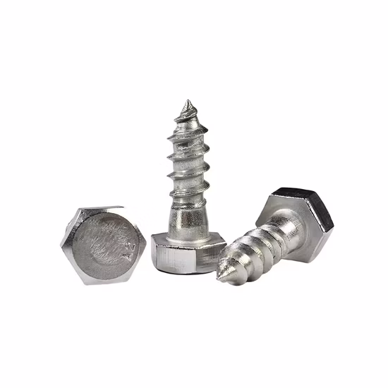 DIN571 Плоский винт из нержавеющей стали 304 Винт с шестигранной головкой