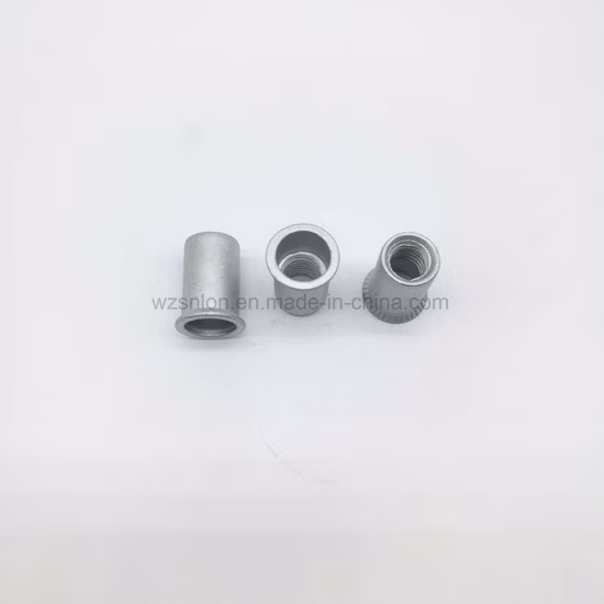 Заклепочная гайка с плоской головкой и круглым корпусом в наличии, скидка 50%